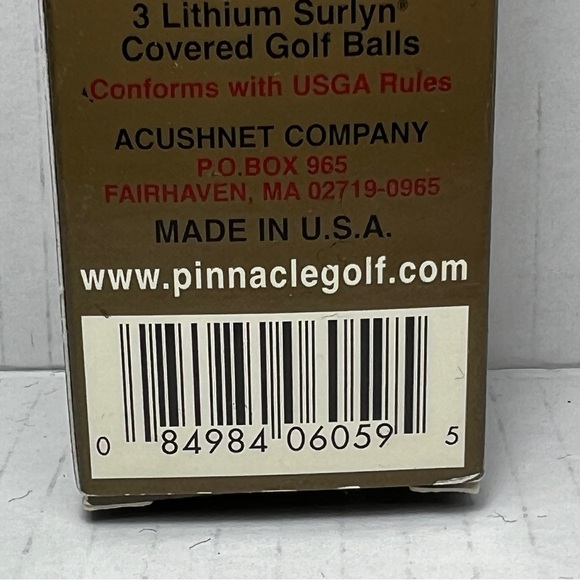 Pinnacle Platinum & Gold Distance 15 Golf Balls LOT Set NIB Sleeves - Picture 16 of 16
